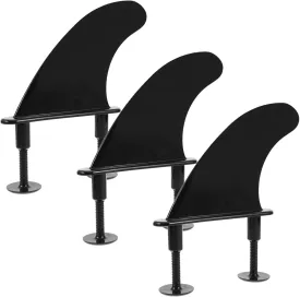 1set Surfboard Fin Flexible Tail Fins for Inflatable Paddleboards Kayaks Enhanced Balance Stability Antislip Sports Activities