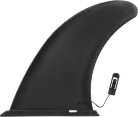 9 Inch Surfboard Fin Stand Up Paddle Board Fin Quick Release Center Fin with Base for Inflatable Paddleboard Longboard