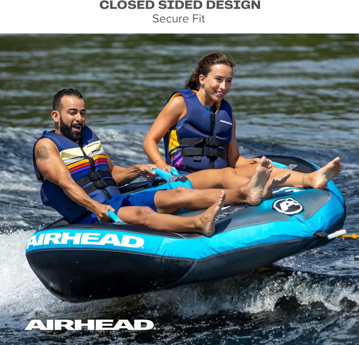 Airhead Santa Monica Life Vest Multiple Sizes - Swim Vests for Adults, Children & Youth - Kwik Dry Neolite Fabric - USCG Approved
