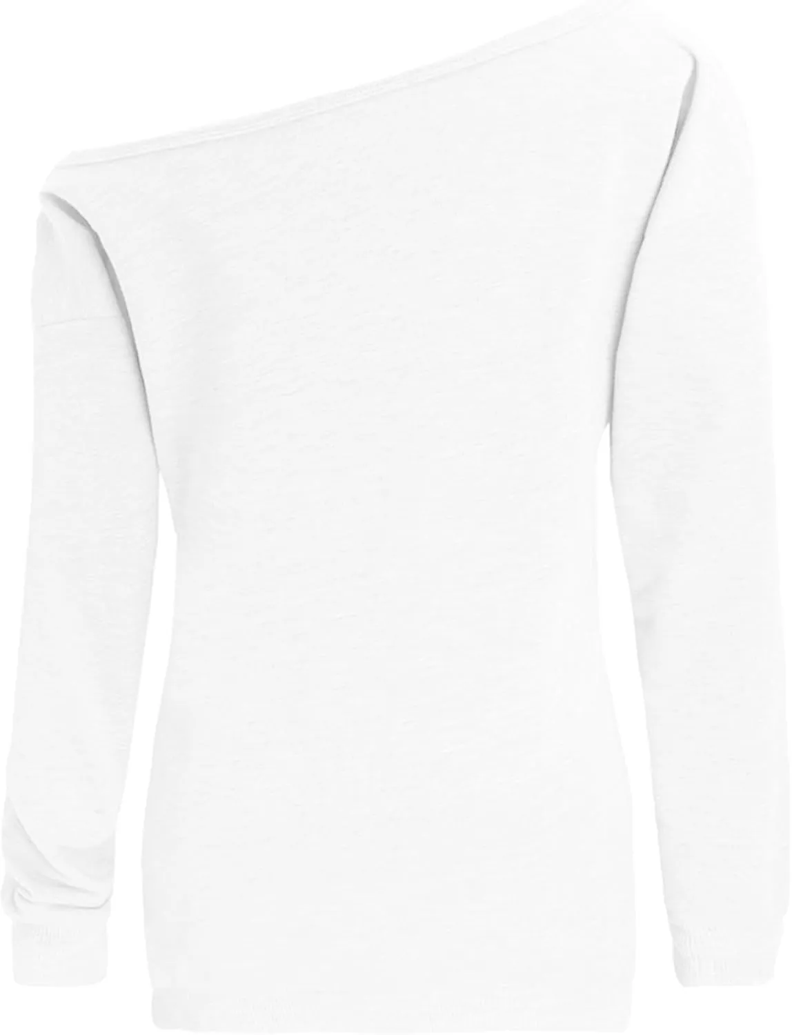 Dutebare Women Off Shoulder Sweatshirt Slouchy Shirt Long Sleeve Pullover Tops