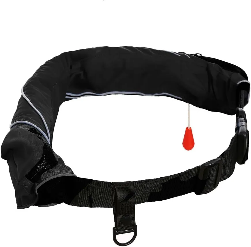 Eyson Inflatable Life Jacket Life Vest Life Ring Belt Pack Waist Bag Automatic