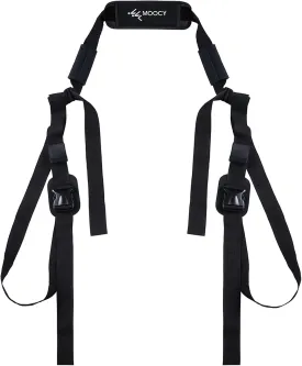 Kayak Fishing Accessories Surfboard Shoulder Strap Adjustable Carry Sling Stand Up Paddleboard Sup Board Surf Fins Paddle Wakeboard Surfing Kayak Tool for Kayaks Canoes Boats (Color : Black)