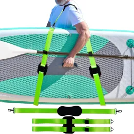 Kayak Surfboard Paddle Board Shoulder Strap Hands-Free SUP Carrying Adjustable Strap with Padded Sling Anti-scratch design