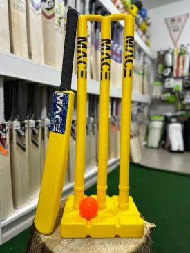 MACE Plastic Cricket Set, Size 4
