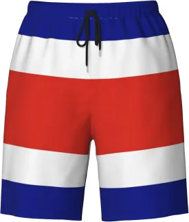 Mens Jamaica Swim Trunks Jamaican Flag Trunk Beach Shorts Quick Dry Board Shorts Summer Party Shorts Pockets Mesh