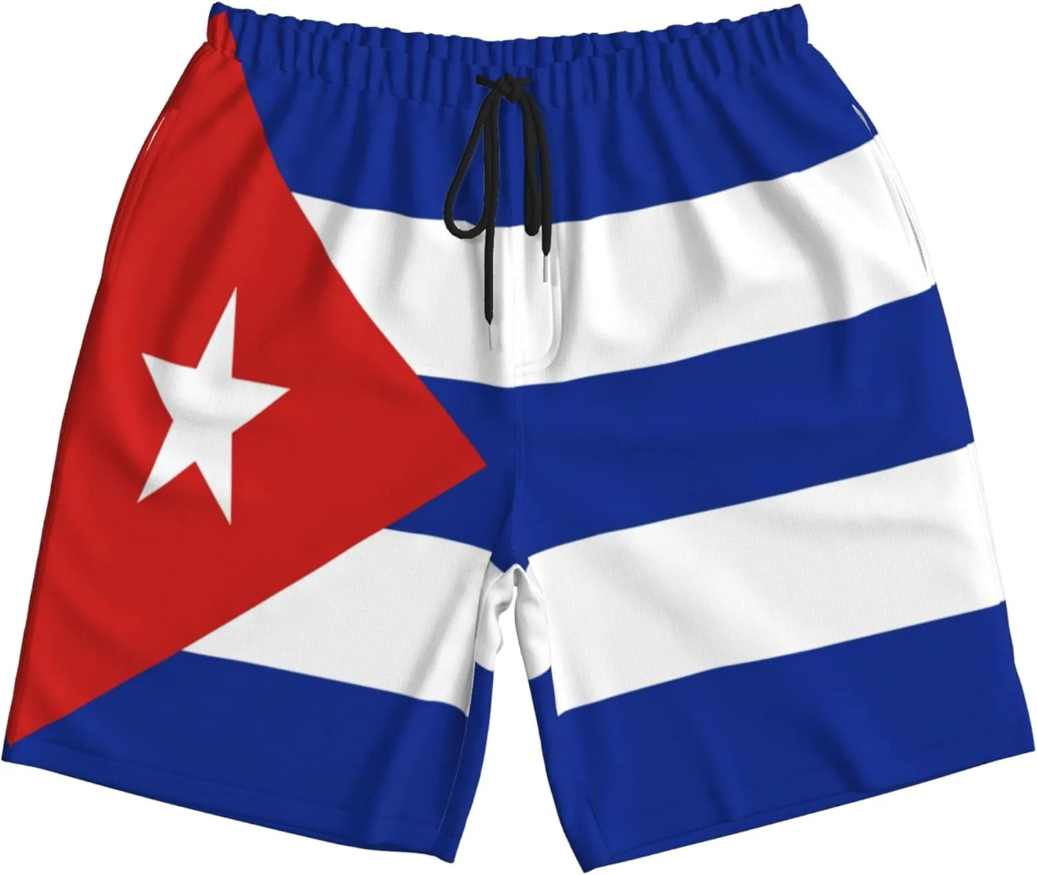 Mens Jamaica Swim Trunks Jamaican Flag Trunk Beach Shorts Quick Dry Board Shorts Summer Party Shorts Pockets Mesh