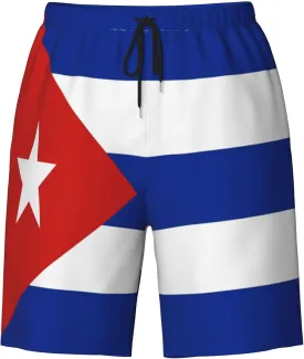 Mens Jamaica Swim Trunks Jamaican Flag Trunk Beach Shorts Quick Dry Board Shorts Summer Party Shorts Pockets Mesh