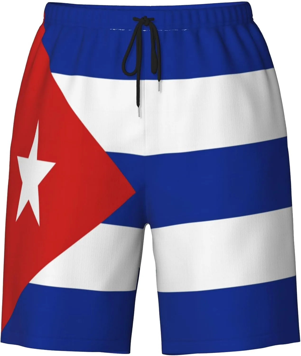Mens Jamaica Swim Trunks Jamaican Flag Trunk Beach Shorts Quick Dry Board Shorts Summer Party Shorts Pockets Mesh