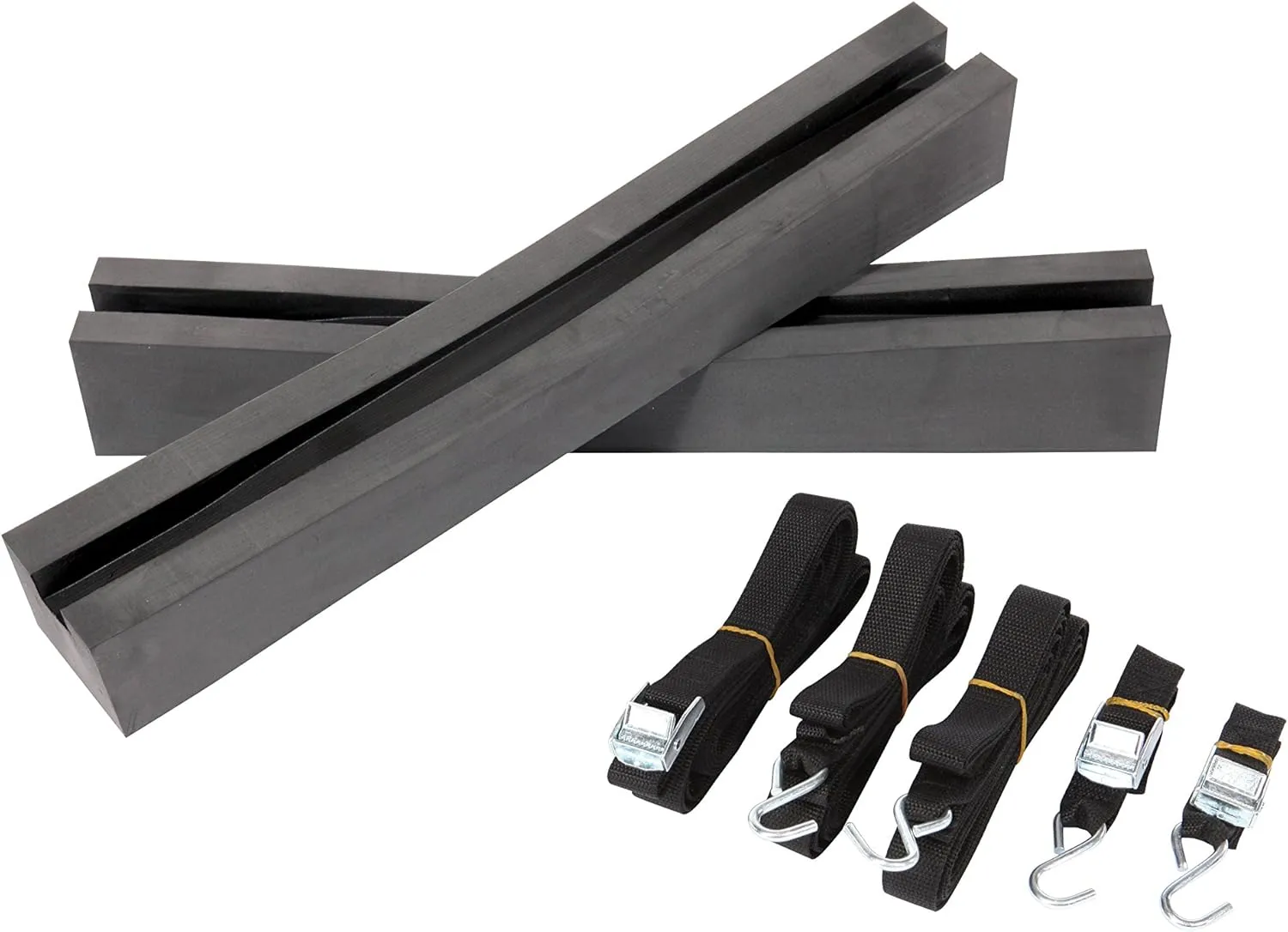 Pelican Boats - Universal Kayak & SUP Car-Top Roof Carrier Kit  PS0481-3 - Fits Vehicles  Heavy Duty & Safe