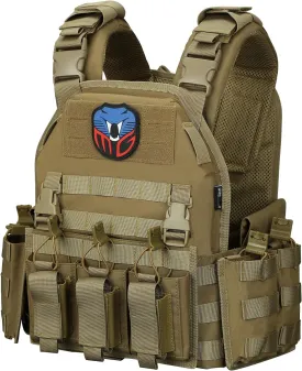 Tactical Vest for Men Molle Security Airsoft Vest Adult
