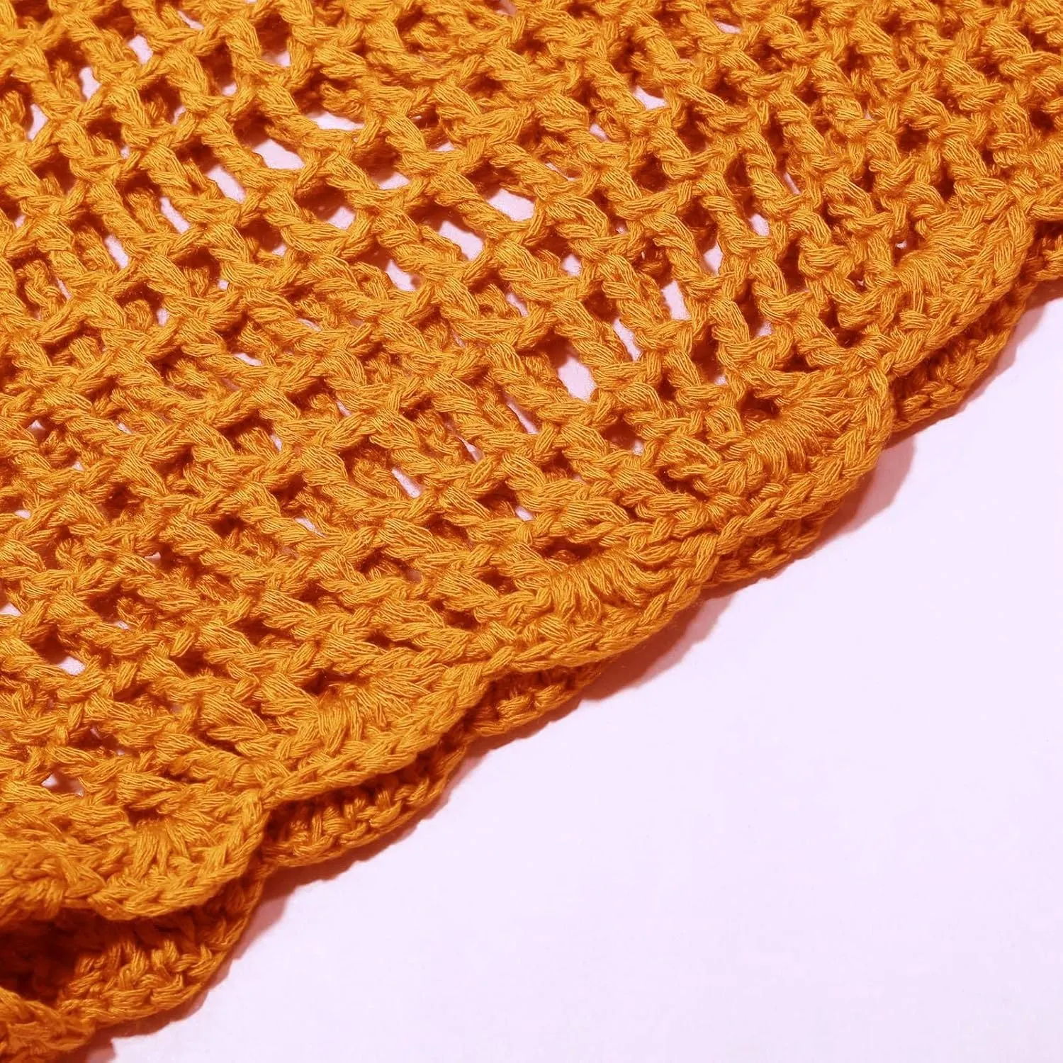Women's Crochet Cover Up Shorts Hollow Out Knit Bathing Suit Crochet Beach Shorts Coverup Bottom